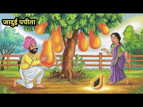 जादुई पपीता | Hindi Kahani | Moral Stories | Bedtime Stories | Hindi Kahaniya | Story Hindi