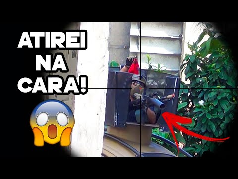 💀 YOUTUBER LEVOU TIRO NA CARA DE SNIPER ❗ AIRSOFT