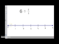 Dividing Fractions Using Line Plots