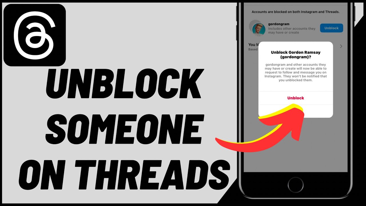 How To Unblock On Threads  2024