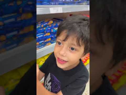 TUDO QUE O BRUNO PEGAR DE COR AMARELA NO SUPERMERCADO A GENTE PAGA!