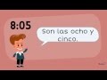 Asking and Telling Time in Spanish