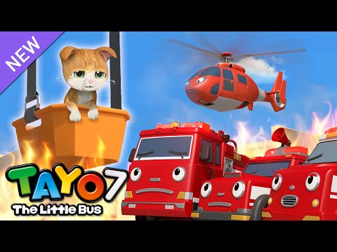 [NEW] Tayo S7 EP14 Exclusive! Rescue Team 24 Hours l Tayo English Episodes l Tayo the Little Bus