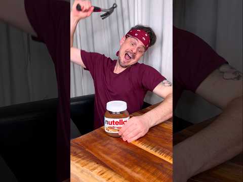 How to open CHOCOLATE JAR properly like a DAd?😅❤️🍫- CHEFKOUDY