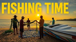 😮INSANE Morning Catch on a Tropical Beach!