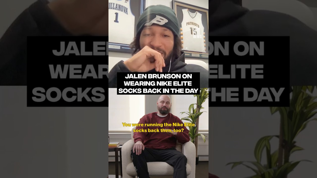 @Community ## Jalen Brunson on wearing Nike Elite socks back …