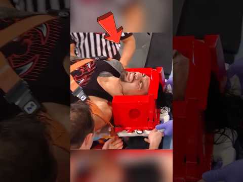 Brock Lesnar attack Roman Reigns and send hospital #shorts
