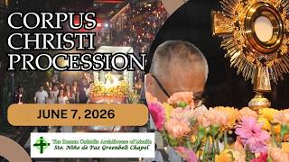 June 7, 2026 | Corpus Christi Procession after the 12:15pm Mass