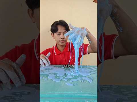 Bikin Cairan Aneh Non Newtonian Fluid #shorts #lucu #vlog