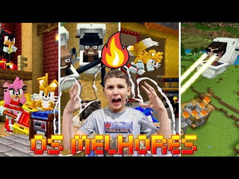 5 MODS do MINECRAFT que vão EXPLODIR sua MENTE (parte1)😱#minecraft #modi #video #sonic #viralvideo