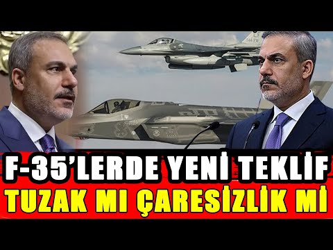 ABD'DEN YENİ F-35 TEKLİFİ! TUZAK MI ÇARESİZLİK Mİ?