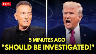 Trump LOSES IT After Bruce Springsteen Humiliates Him On Live TV