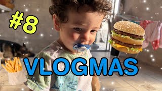 VLOGMAS #8 TRAVESURAS DE FELI+ HAMBURGUESAS🍔