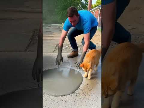 HERO CAT SAVED TWO BABİES !