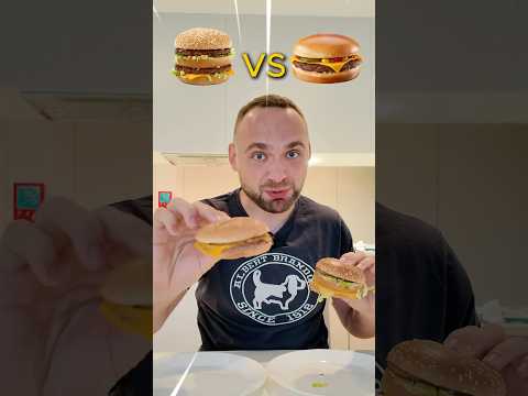 Бигмак VS Чизбургер