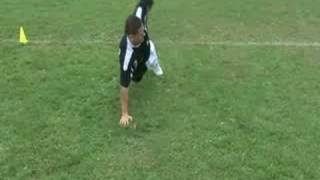 NZRL Dynamic Stretching- Press-up Spins