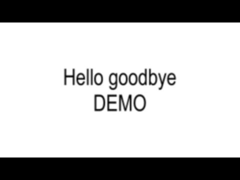 Charli XCX — Hello goodbye (Demo)