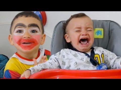 Little boy playing with his brother,kids boys