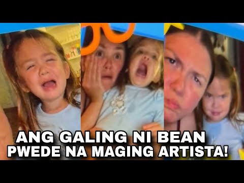 BABY BEAN MAGALING SA MGA FACIAL EXPRESSIONS / ANGELICA PANGANIBAN KUHANG KUHA NI BEAN