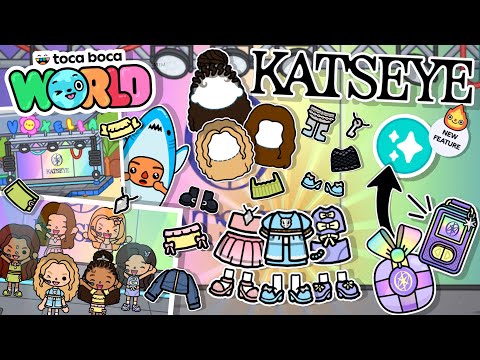 Toca Boca X KATSEYE Style Pack Review! (OUT NOW!) + New Update and Features!? 🫢
