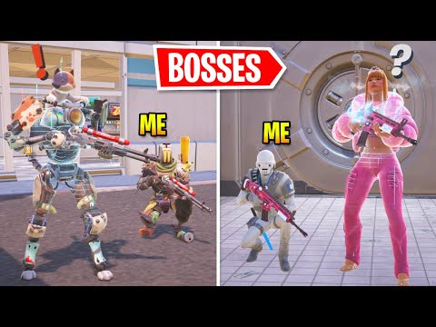 I Protected All MYTHIC BOSSES In Fortnite