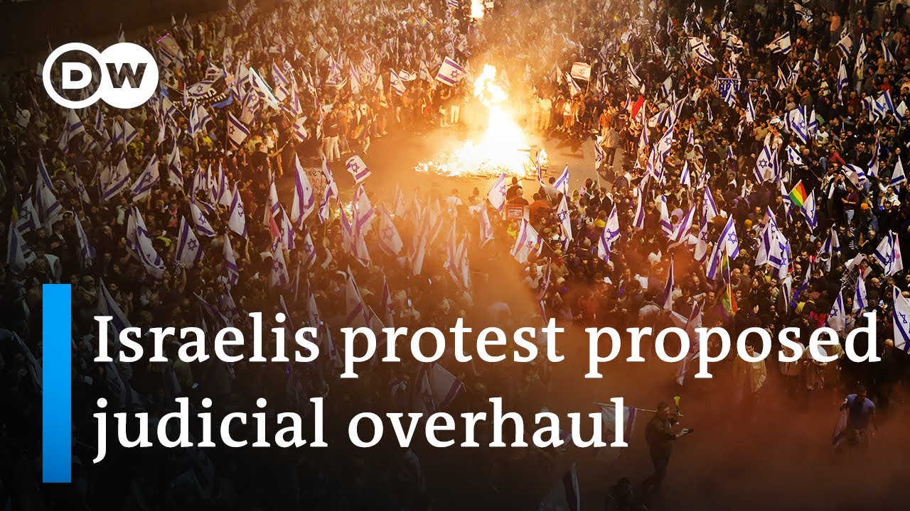 Massive Protests Against Judicial overhaul in Israel 
