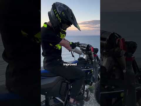 He Built a Steel Arm to Ride Again 💪🏍️