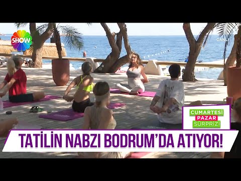 Bodrum'dan tatil manzaraları!
