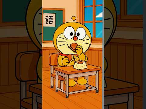 ノビはがっこうでごはんたべられるかな?