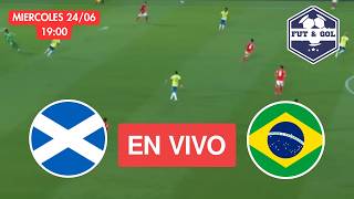 🔴 ESCOCIA - BRASIL EN VIVO | MUNDIAL EN FUT AND GOL