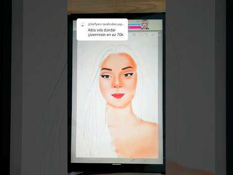 Sıla Dündar part1 çizimim 💌 ArtMery #shorts