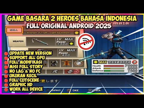 Game Basara 2 Heroes Bahasa Indonesia Ps2 Full Offline Ukuran Kecil Terbaru 2025 Android