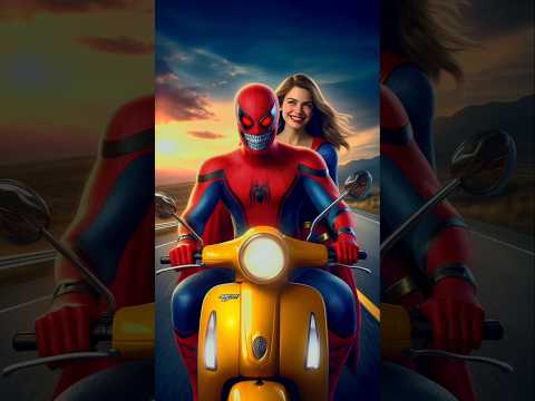 Spiderman venom aur captain America ne kiya Thanos ki betiyo se pyar ๐ฑ #spiderman #shorts