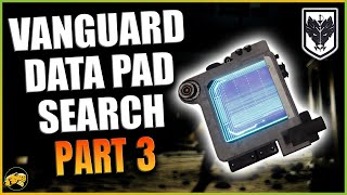 Destiny 2 - Edge of Fate - Vanguard Data Pad Search Part 3 (Seasonal Challenges)