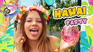 🌺 Letní HAWAII PARTY! 💦 Zuzka & kamarádky | Bazén, drinky a zábava! 🏝️🍹