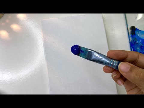 How to paint a boat/ Acrylic painting tutorial for beginners