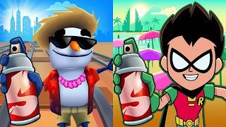 Subway Surfers Bali 2026 Buddy Sunny Outfit Unlocked Bloom Boom vs Teen Titans Run Gameplay HD
