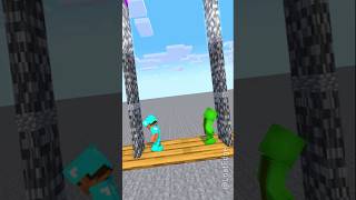 HELP Mikey And JJ cut through bedrock - Maizen Minecraft Animation #maizen #minecraft