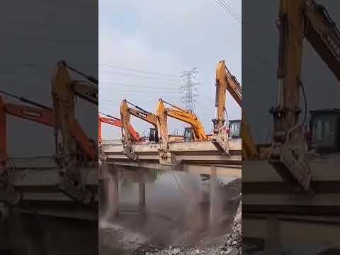 “The Most Incredible Excavator Teamwork You’ve Ever Seen” #shortsvideo #youtubeshorts #shorts