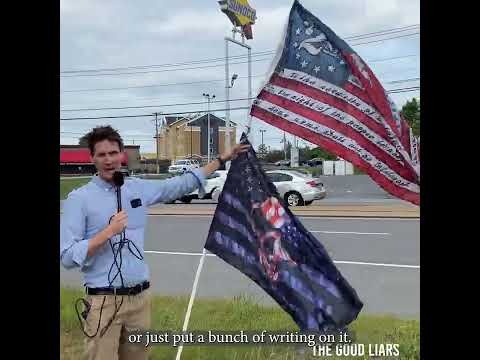 Trump Supporters Don't Respect The Flag