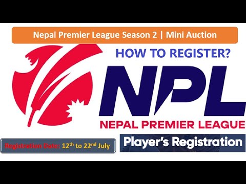 How to register for NPL Season 2 by Nepal Players and Foreign Players | Nepal Premier League 2 2025