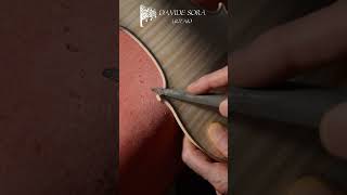 Violin2026 - Edgework: last chamfer - Finitura dei bordi: ultimo smusso #shorts