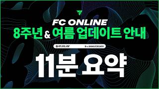 FC온라인 8주년 & 2026 여름 업데이트 11분만에 보기!