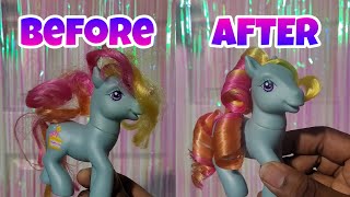 MLP G3 Doll Hair Transformation 🍰 Party Cake