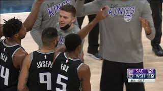 De'Aaron Fox GAME WINNER | Kings vs Wizards |  March 17, 2021 | 2020-21 NBA Season