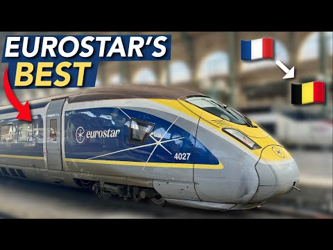 Paris to Brussels At 300km/h in Eurostar Premier Class