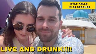 Kyle Pallo In 90 Seconds - Live and Drunk on Utopia of the Seas!