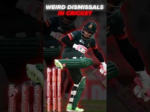 Weird dismissals in cricket