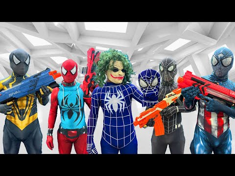 TEAM SPIDER-MAN vs BAD GUY TEAM || Who Is THE REAL SUPERHERO ...?? ( Funny , Action... ) by Flife vs