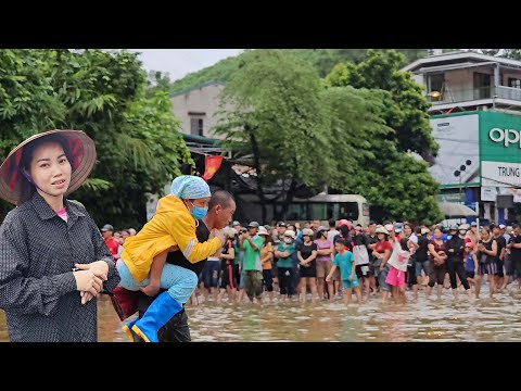 Cập nhật tình hình mưa lũ hoàn lưu bão số 3 tại tuyên quang - Mất mát quá nhiều !